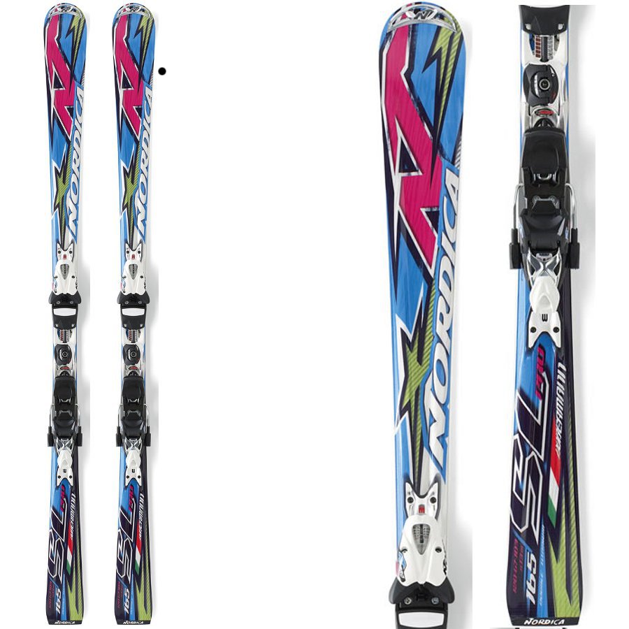 Harbin Wang \ Italy Nordica Nordica dog top SL slalom skis double plate preferential