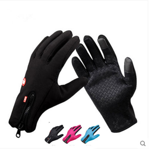 Touch Screen Windproof Outdoor Sport Gloves For Men Women