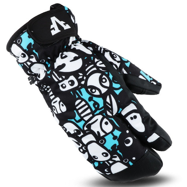 2020 Men Women Kids Winter Warm Snowboarding Ski Gloves