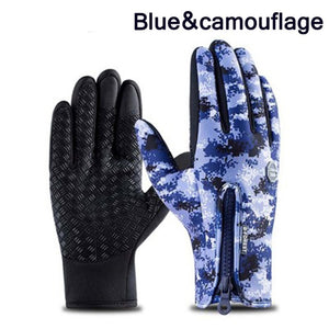 Winter Ski Mens Gloves Women Fashion Black Gloves