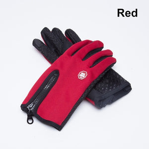 Winter Ski Mens Gloves Women Fashion Black Gloves