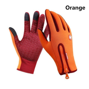 Winter Ski Mens Gloves Women Fashion Black Gloves