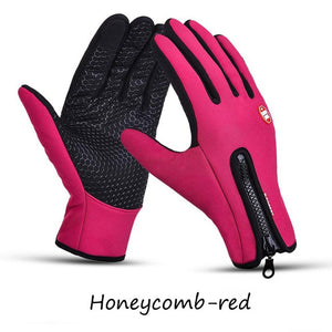 Winter Ski Mens Gloves Women Fashion Black Gloves