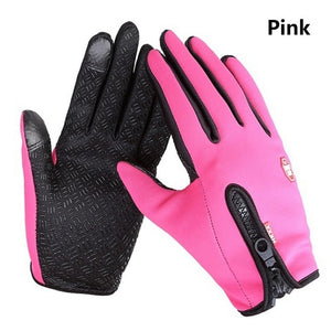 Winter Ski Mens Gloves Women Fashion Black Gloves