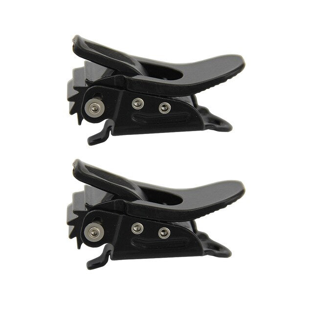 2 PCS Snowboard Strap-In Binding Black Ratchet