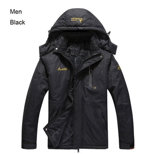 TRVLWEGO Ski Jacket Trekking Women Men Waterproof Fleece