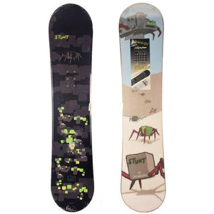 Winter 120cm professional child snowboard light grey model