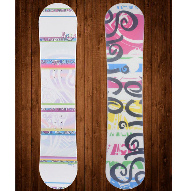 Winter 120cm professional child snowboard violet model