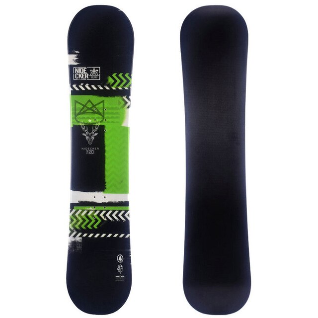 Winter 120cm professional child snowboard dark grey model