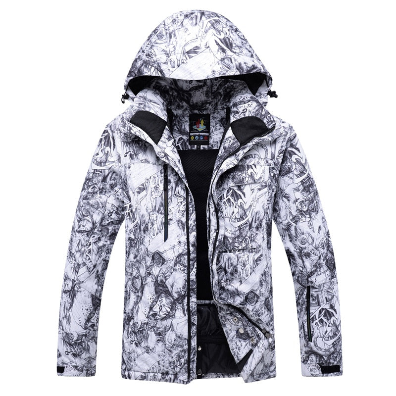 New 2020 Hot Ski Jacket Men Waterproof Snow Jacket Thermal Coat