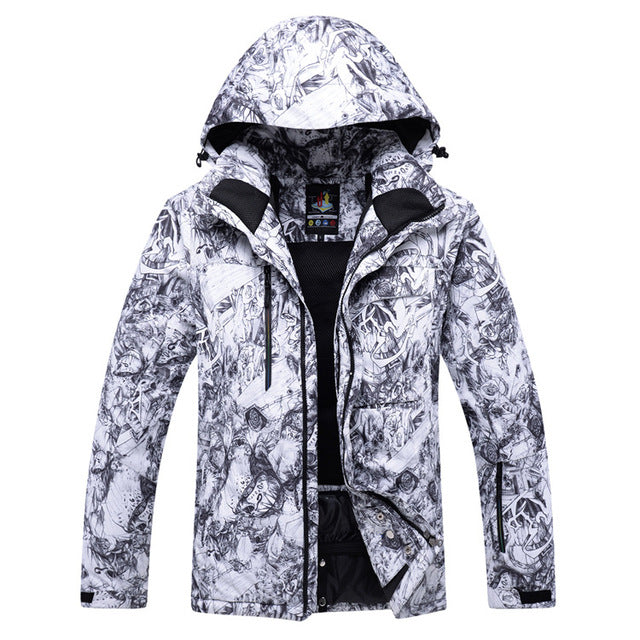 New 2020 Hot Ski Jacket Men Waterproof Snow Jacket Thermal Coat