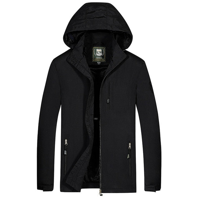 WWKK 2020 New Men's Autumn Winter Waterproof Jacket Men