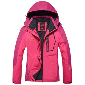 Women Casual Patchwork Mountain Waterproof Ski