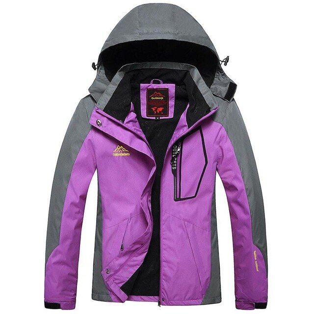 Women Casual Patchwork Mountain Waterproof Ski