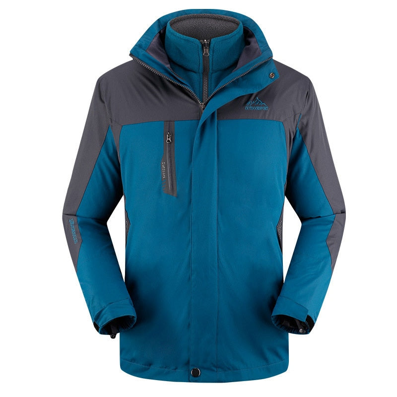 Waterproof Mountain Ski Jacket For Men Hiking Warm Ski-wear