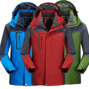 Spring autumn men Outdoor jackets Camping Hiking coat