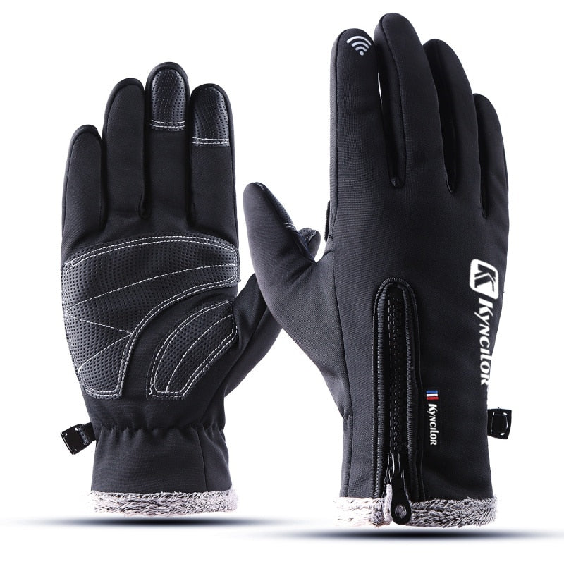 Waterproof Warm Men Women Ski Gloves Wind-proof Gloves